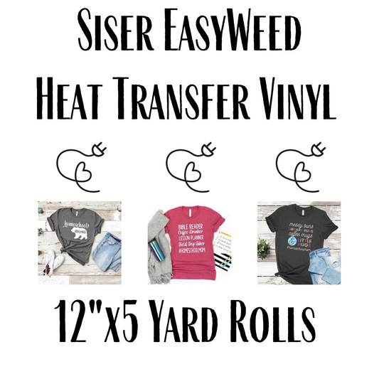 Siser EasyWeed 12"x5 yard rolls