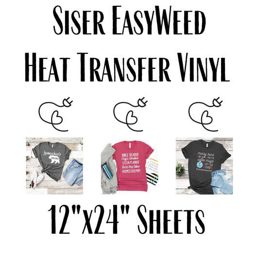 Siser EasyWeed 12"x24" Sheets